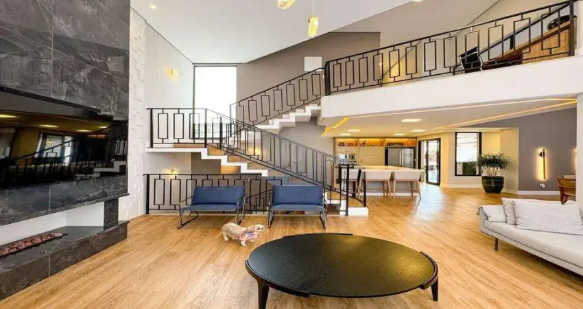 Casa alto padrão com 3 quartos, 280m2 de construção, no condomínio brisas jundiaí