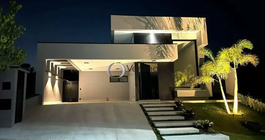 Casa térrea nova com 3 quartos no residencial pecan, itupeva - sp