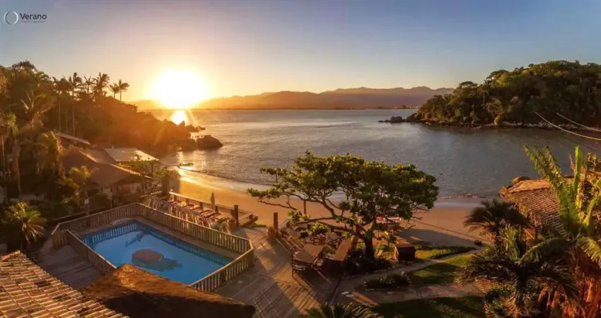 Ilha com infraestrutura para hotelaria, 23 bangalôs, palhoça - sc