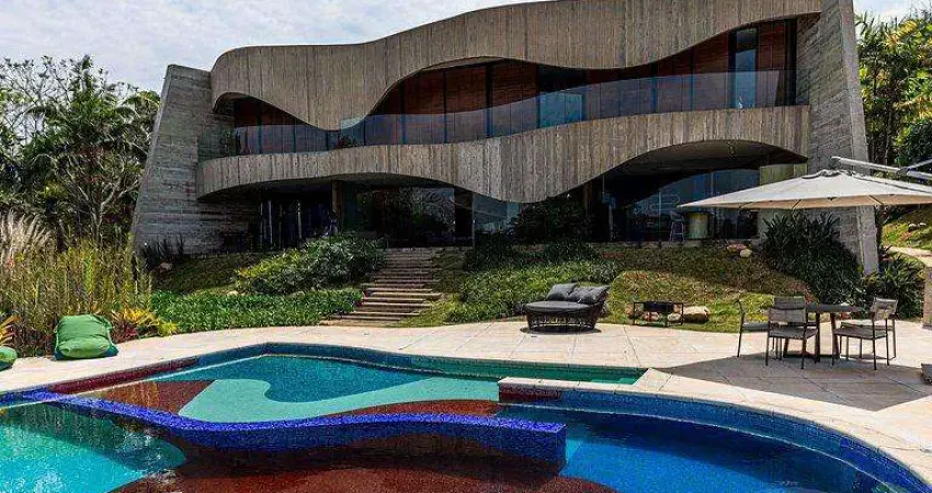 Casa de alto padrão à venda – condomínio village sans souci, valinhos/sp – 5 suítes, piscina e projeto ruy ohtake