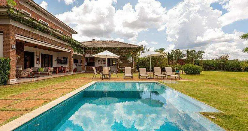 Casa decorada e mobiliada à venda no condomínio fazenda dona carolina – itatiba/sp – 4 suítes, piscina e espaço gourmet