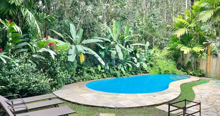 Casa em condomínio fechado com 6 quartos para alugar na Avenida Deble Luíza Derani, 3, Baleia, São Sebastião