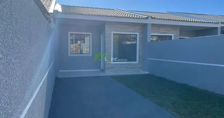 Casa para venda em ponta grossa, cará-cará, 2 dormitórios, 1 banheiro, 1 vaga