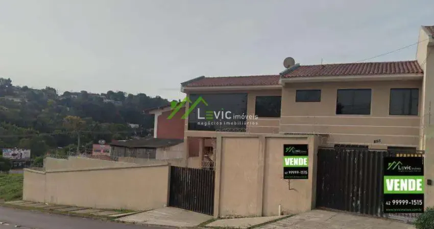 Sobrado para venda em ponta grossa, vila estrela, 3 dormitórios, 1 suíte, 2 banheiros, 2 vagas