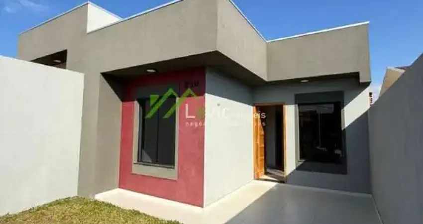 Casa para venda em ponta grossa, cará-cará, 2 dormitórios, 1 banheiro, 1 vaga