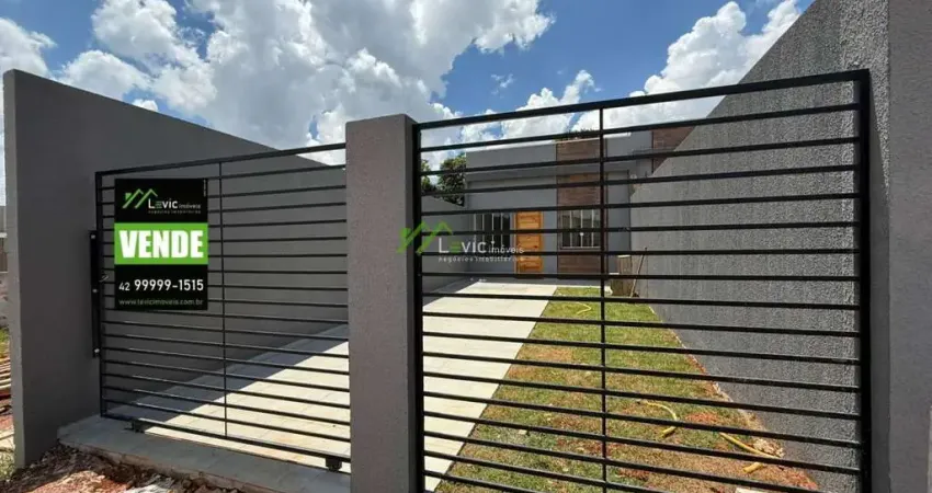 Casa para venda em ponta grossa, cará-cará, 3 dormitórios, 1 suíte, 1 banheiro, 1 vaga