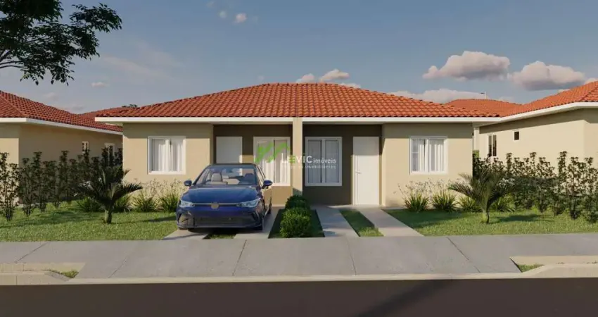 Casa para venda em ponta grossa, neves, 2 dormitórios, 1 banheiro