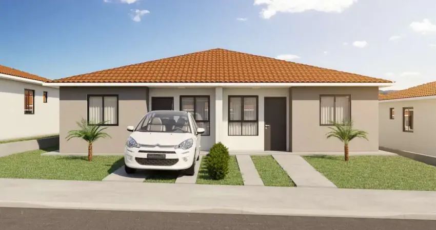 Casa em condomínio para venda em ponta grossa, neves, 3 dormitórios, 1 banheiro, 1 vaga