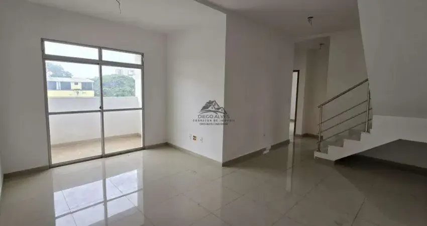 Excelente cobertura com 178m², 3 quartos, duas vagas, brasileia - betim