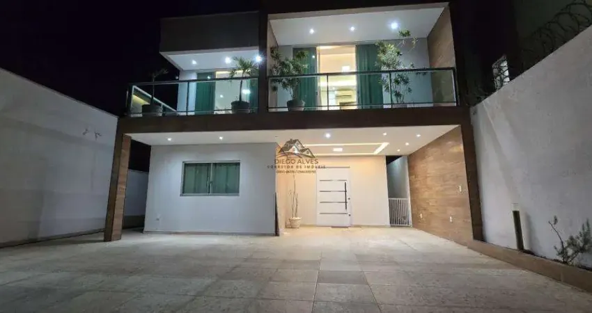 Linda casa 4 quartos 6 vagas piscina e sauna, filadelfia-betim