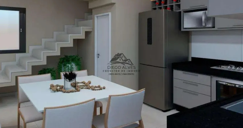 Duplex novo à venda com 70m² , 3 quartos ( 1 suite), 1 vaga, monte verde - betim proximo shopping