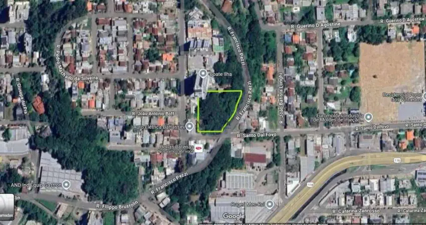 Terreno à venda na Rua Francisco Pezzi, Panazzolo, Caxias do Sul