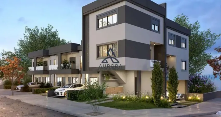 Sobrado triplex 2 dormitórios em construção em são virgilio, caxias do sul - residencial vista nobre