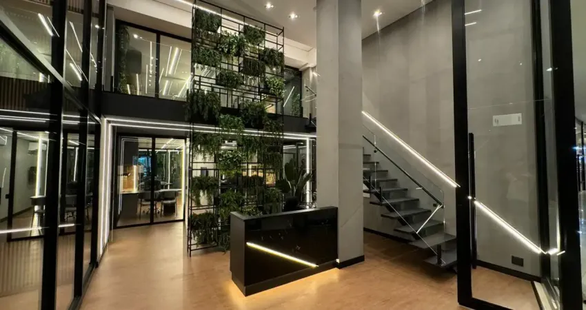 Sala comercial totalmente mobiliada no riviera business & mall