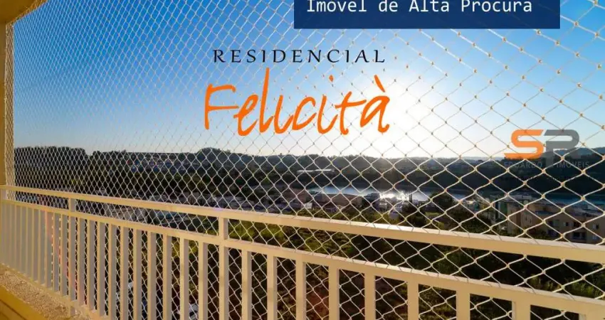 Apartamento em louveira - 2 dormitórios - 1 wc - sacada com vista para o parque