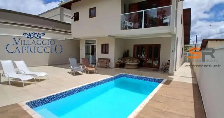 Linda casa com 3 suítes (+ edicula), piscina, pomar - r$ 1.850.000,00 - louveira