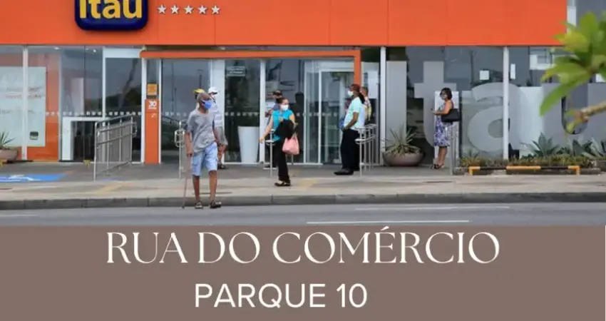Prédio comercial no parque 10 - rua do comércio - 500m² -  2 andares