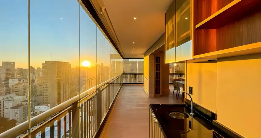 Apartamento mobiliado 227 m² 3 suítes e 4 vagas no jardim américa