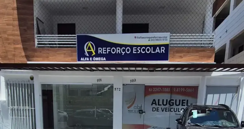 Alugo excelente loja localizada em tambaú na av. nego à 500 da praia