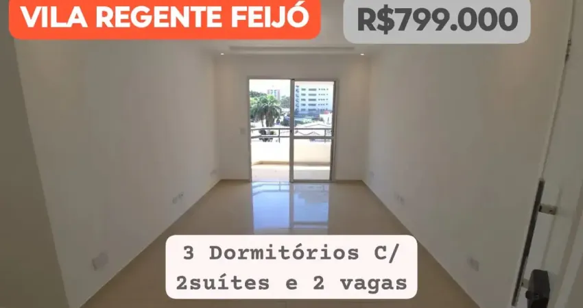 Apartamento com 3 quartos à venda na Rua Rodrigues Barbosa, 158, Vila Regente Feijó, São Paulo
