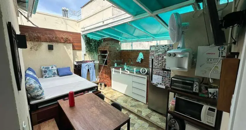 Cobertura reformada com espaço gourmet com 2 dormitórios à venda, 59 m² por r$ 980.000 - copacabana - rio de janeiro/rj