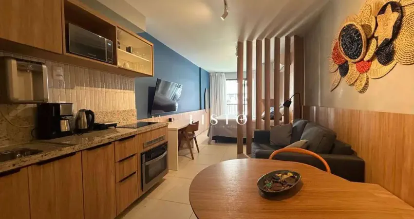 Studio  mobiliado com 1 dormitório à venda, 41 m² por r$ 600.000 - centro - rio de janeiro/rj