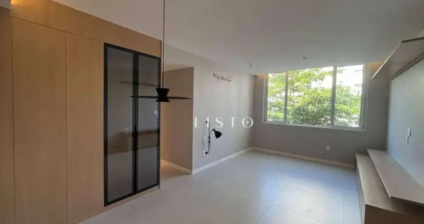 Apartamento reformado com 3 dormitórios à venda, 120 m² por r$ 2.600.000 - ipanema - rio de janeiro/rj