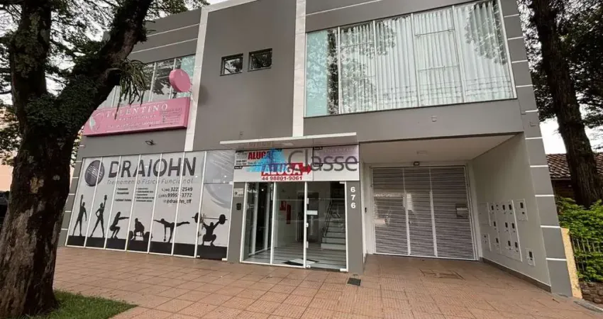 Sala comercial para alugar na Avenida Brasil, 676, Zona 08, Maringá