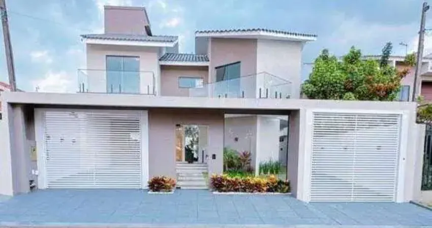 Sobrado à venda, 3 quartos, 3 suítes, 4 vagas, canadá - cascavel/pr