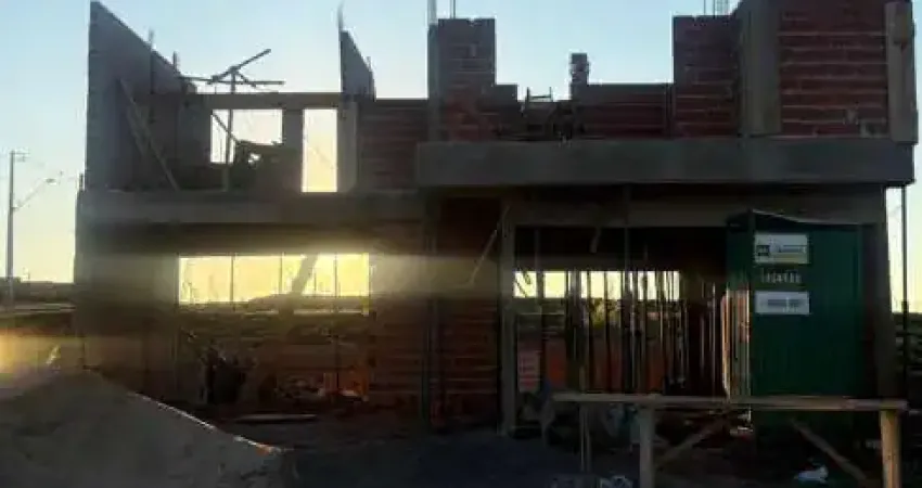Sobrado em construção no loteamento bella vita com previsão de entrega em agosto/26.