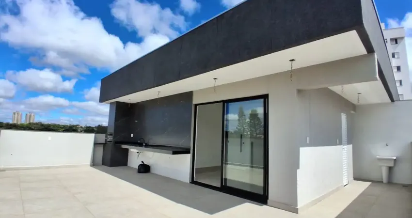 Cobertura 4 quartos, 2 suítes, 2 vagas paralelas no santa inês