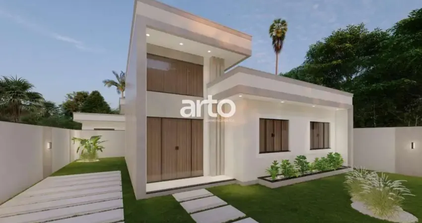 Casa para venda em rio das ostras, enseada das gaivotas, 3 dormitórios, 1 suíte, 2 banheiros