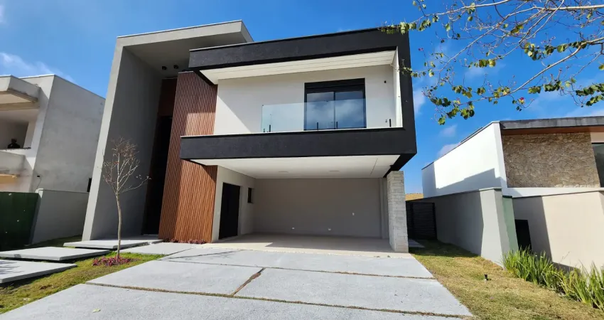 Sobrado novo com 3 suítes 371m² escritório, piscina, 4 vagas alphaville