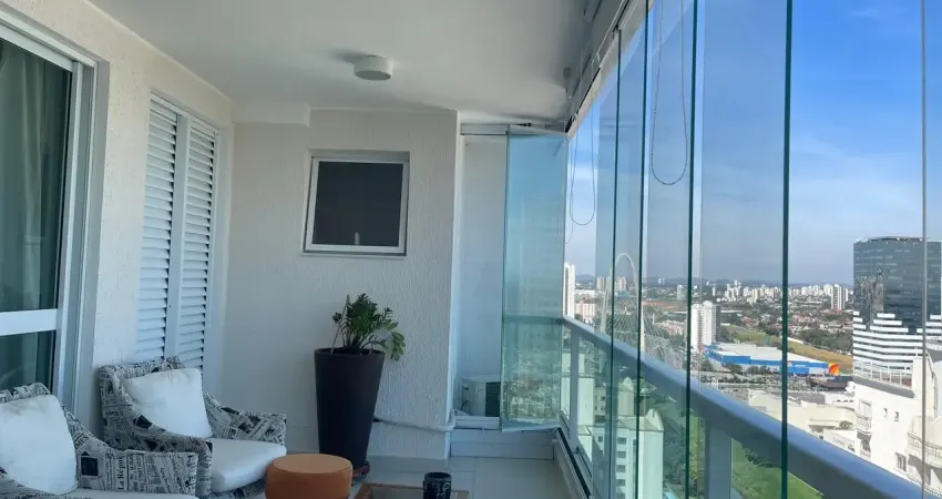 Apartamento com 1 dormitório, 88m² no jardim das colinas -sjc