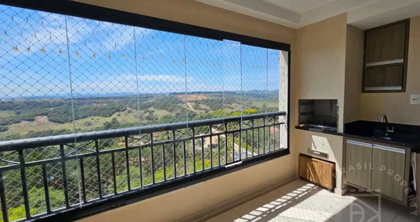 Apartamento de 85m² com suíte e varanda gourmet no bosque dos eucaliptos