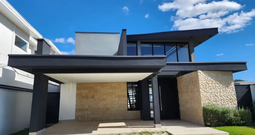 Sobrado com 3 suítes para locação em condomínio fechado em caçapava - sp