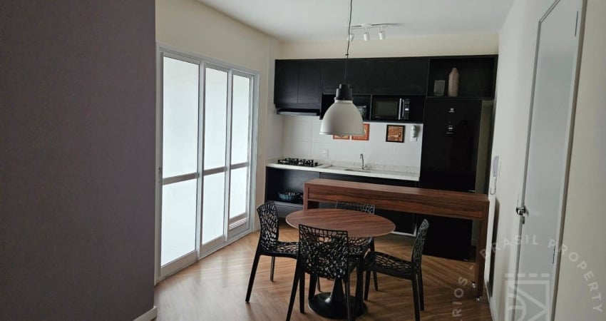 Apto 56m² blue view • mobiliado, suíte e varanda envidraçada