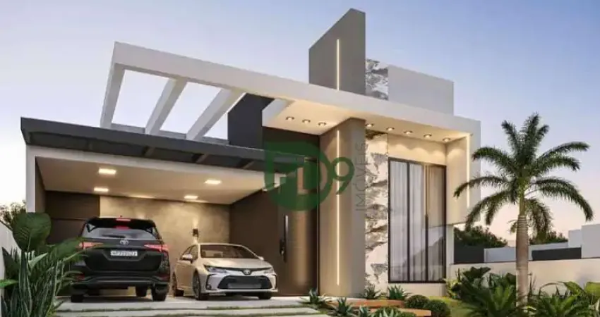 Casa com 3 quartos à venda, 178 m² por r$ 1.600.000 - condomínio residencial jardim recanto das águas - nova odessa/sp