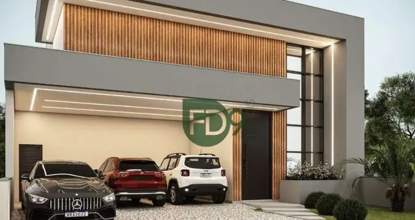 Casa com 3 quartos à venda, 207 m² por r$ 1.700.000 - condomínio solar das esmeraldas - nova odessa/sp