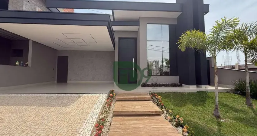 Casa com 3 quartos à venda, 185 m² por r$ 1.640.000 - condomínio engenho velho - nova odessa/sp