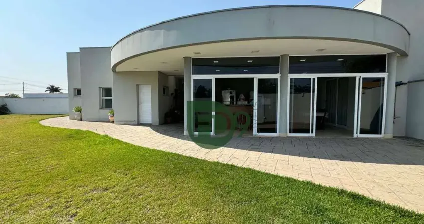 Casa com 3 dormitórios à venda, 243 m² por r$ 2.599.000,00 - condomínio estância hipica - nova odessa/sp