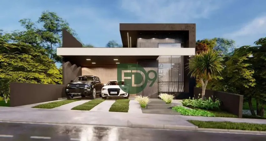 Casa com 3 dormitórios à venda, 178 m² por r$ 1.500.000,00 - condomínio residencial jardim recanto das águas - nova odessa/sp