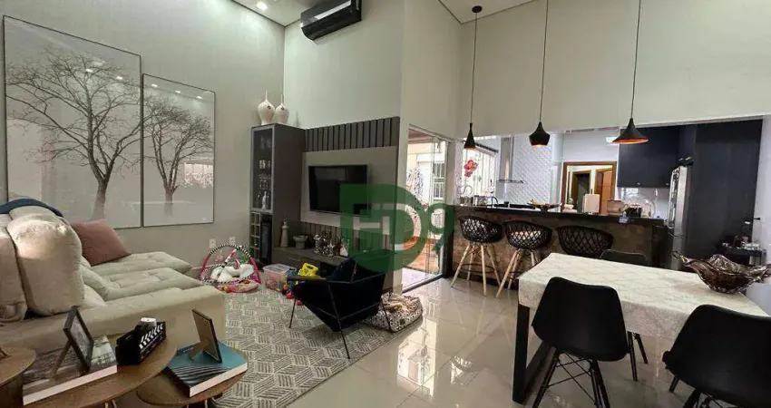 Casa com 3 dormitórios à venda, 130 m² por r$ 800.000,00 - jardim terramérica i - americana/sp
