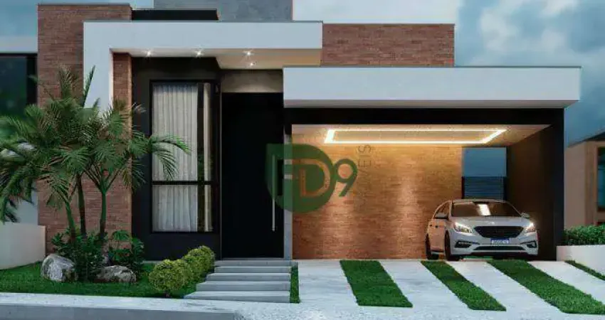 Casa com 3 dormitórios à venda, 185 m² por r$ 1.450.000,00 - condomínio residencial jardim recanto das águas - nova odessa/sp