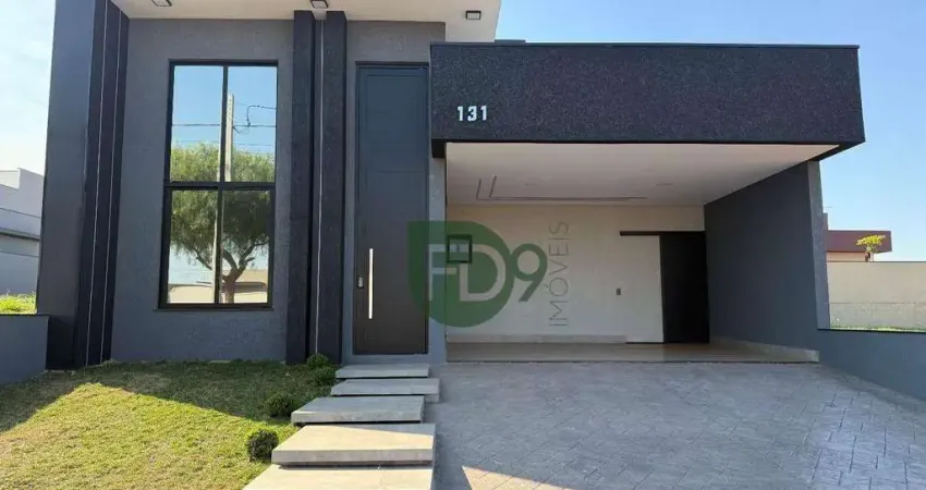 Casa com 3 quartos à venda, 200 m² por r$ 1.540.000 - condomínio residencial jardim recanto das águas - nova odessa/sp