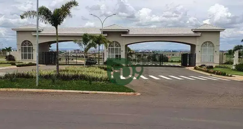 Terreno à venda, 358 m² por r$ 360.000,00 - condomínio residencial jardim recanto das águas - nova odessa/sp