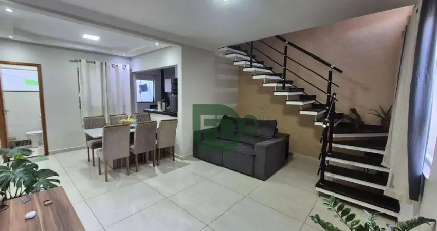 Casa com 3 quartos à venda, 76 m² por r$ 410.000 - jardim terramérica i - americana/sp