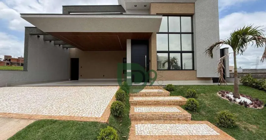 Casa com 3 dormitórios à venda, 294 m² por r$ 1.690.000,00 - loteamento residencial mac knight - santa bárbara d'oeste/sp