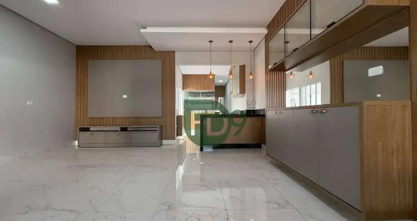 Casa com 3 quartos à venda, 130 m² por r$ 698.000 - jardim terramérica i - americana/sp