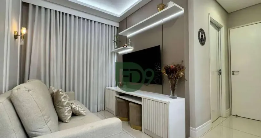 Apartamento com 2 dormitórios à venda, 53 m² por r$ 550.000,00 - centro - americana/sp